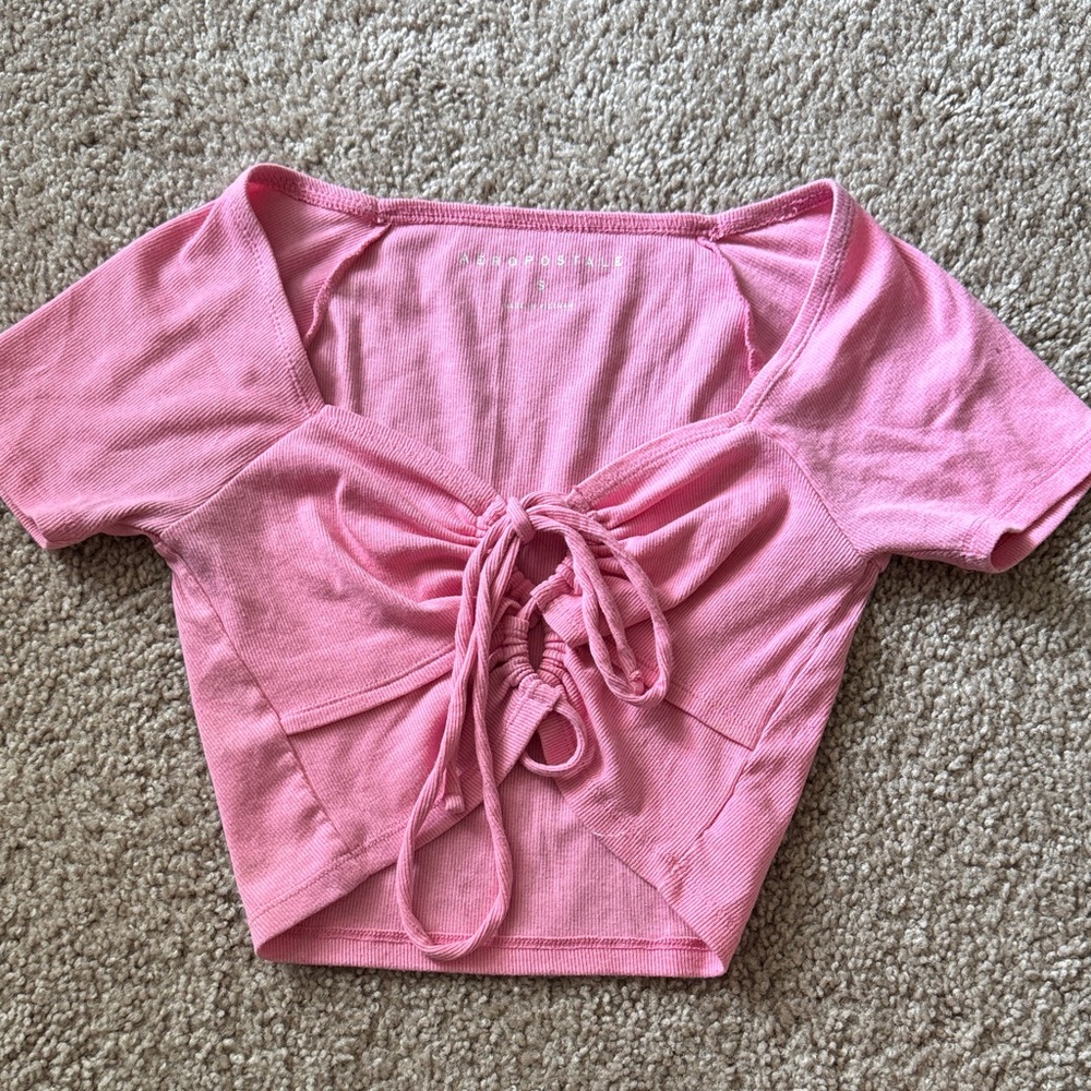 Aeropostale Vibrant Pink Top